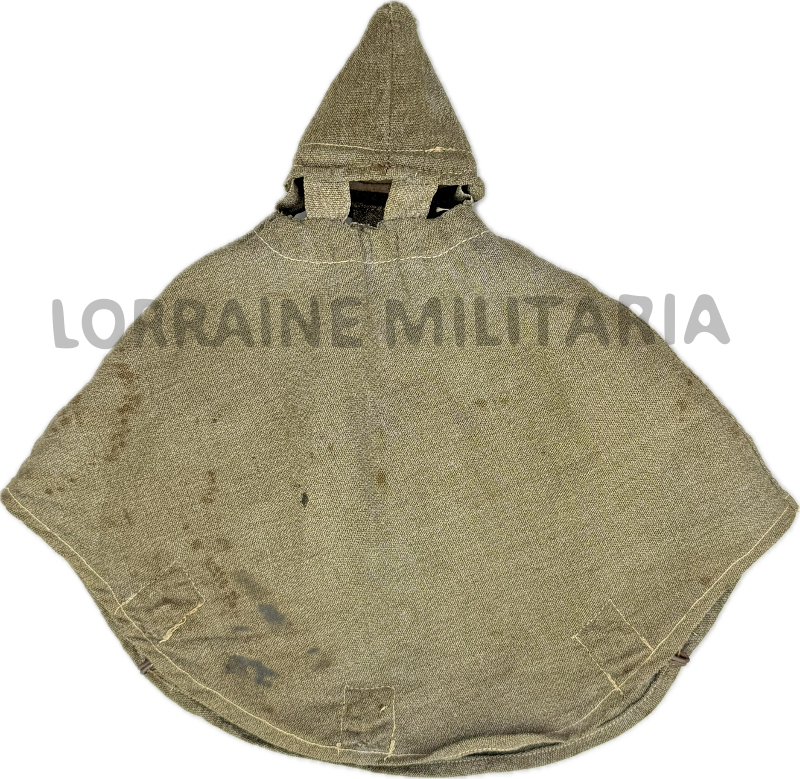militaria : COUVRE CASQUE À POINTE TROUPE ALLEMAND TOILE VERTE