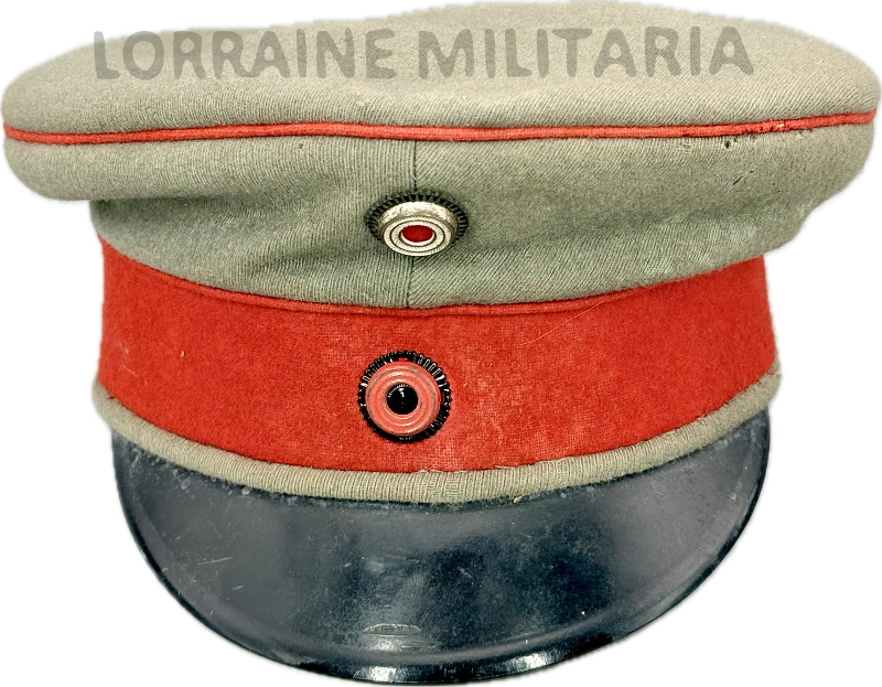 militaria : CASQUETTE D'OFFICIER ALLEMAND D'INFANTERIE DU WURTEMBERG