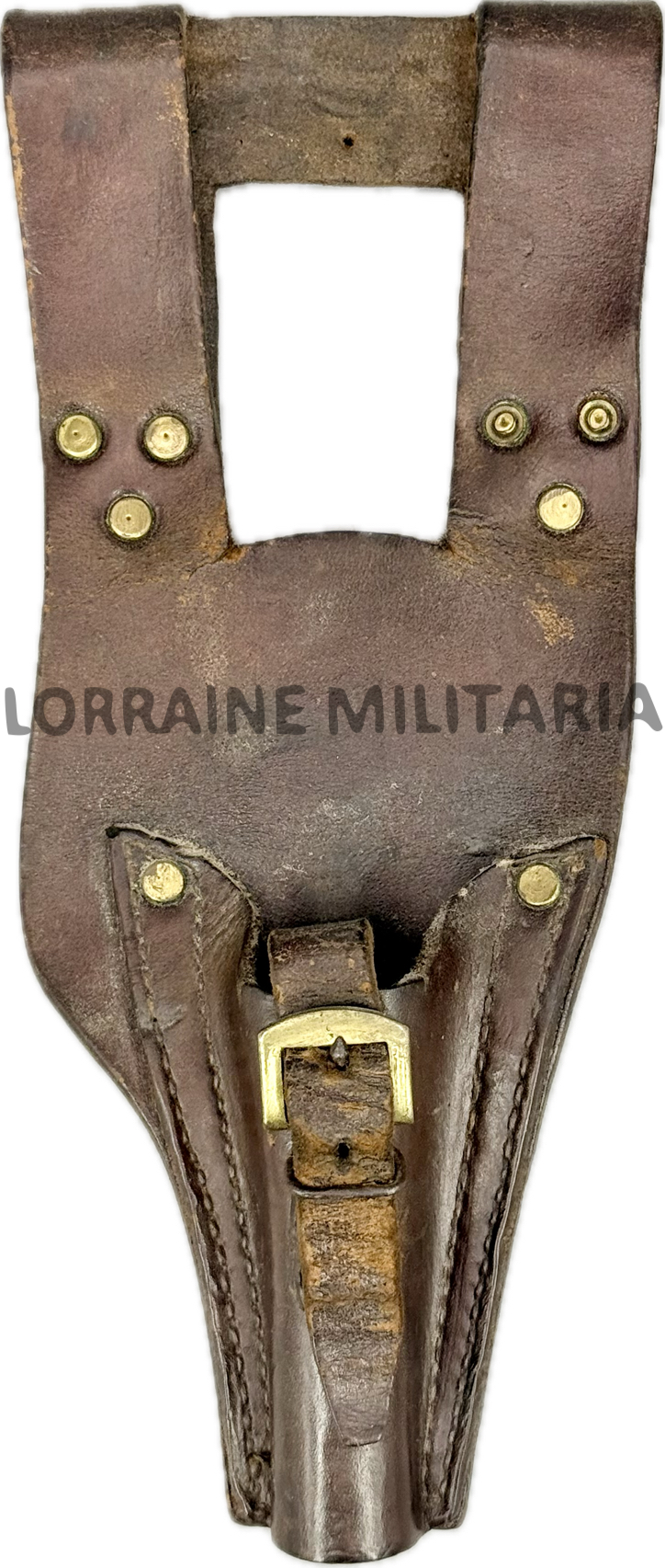 militaria : PORTE BAIONNETTE TROUPE FRANÇAIS ROSALIE LEBEL MODELE RIVETE