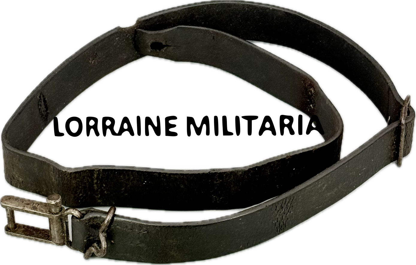 militaria : BRETELLE REGLEMENTAIRE ALLEMANDE POUR GEWEHR 1898 COMPLETE POINÇONS