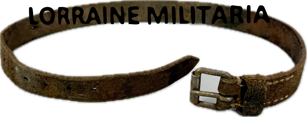 militaria : COURROIE ALLEMANDE DE FIXATION GAMELLE SUR SAC À DOS DU IR 19