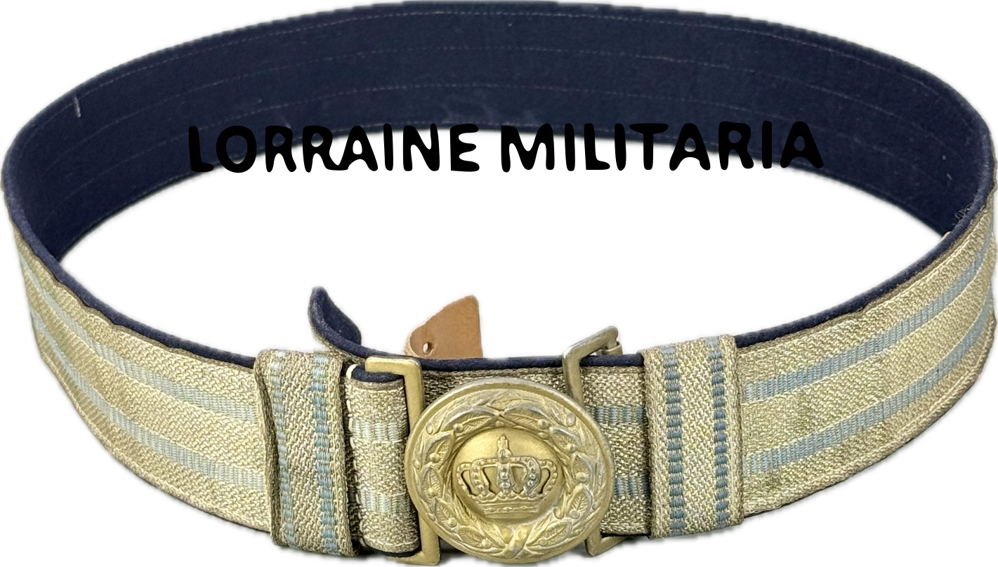 militaria : CEINTURON D'OFFICIER BAVAROIS DEBUT ENTREE DE GUERRE 1914