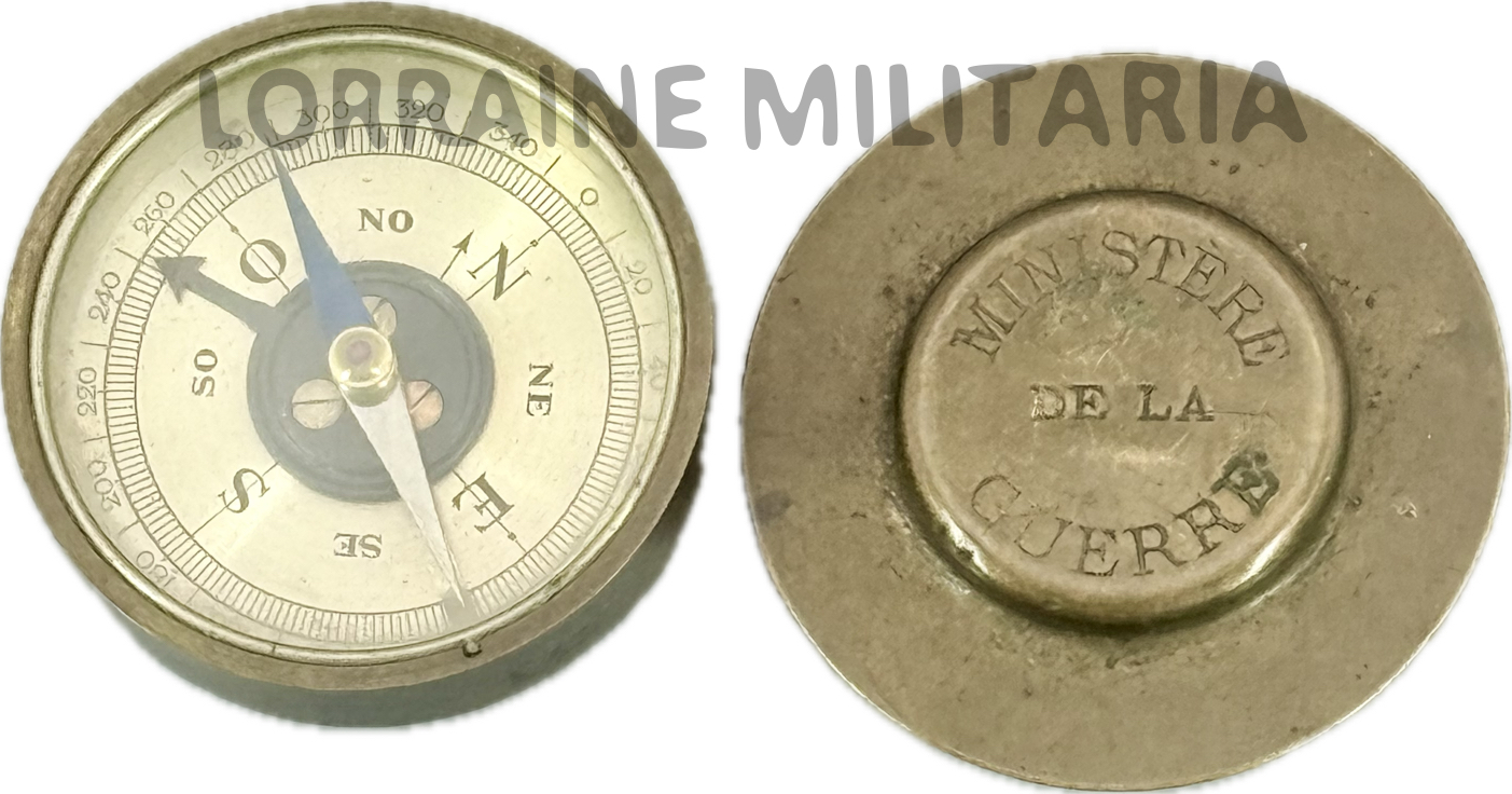 militaria : BOUSSOLE FRANÇAISE LAITON MINISTERE DE LA GUERRE