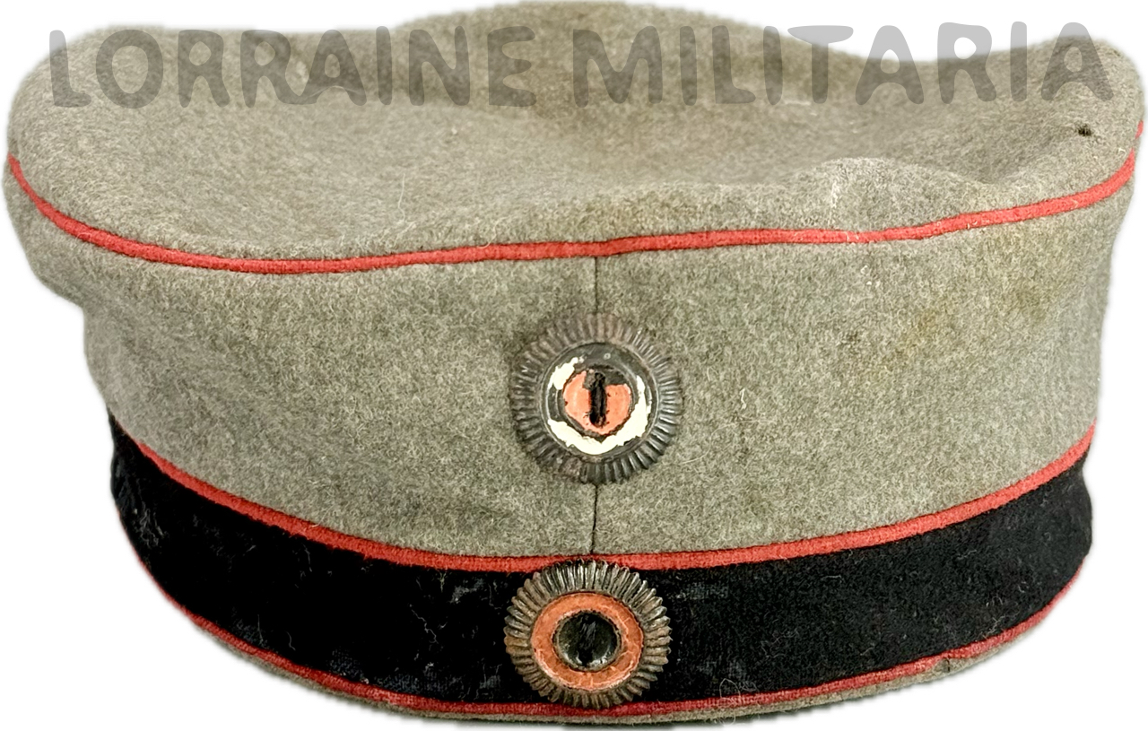militaria : MUTZE TROUPE ALLEMANDE MODELE 1907 ARTILLERIE PIONNIER WURTEMBERG 1913
