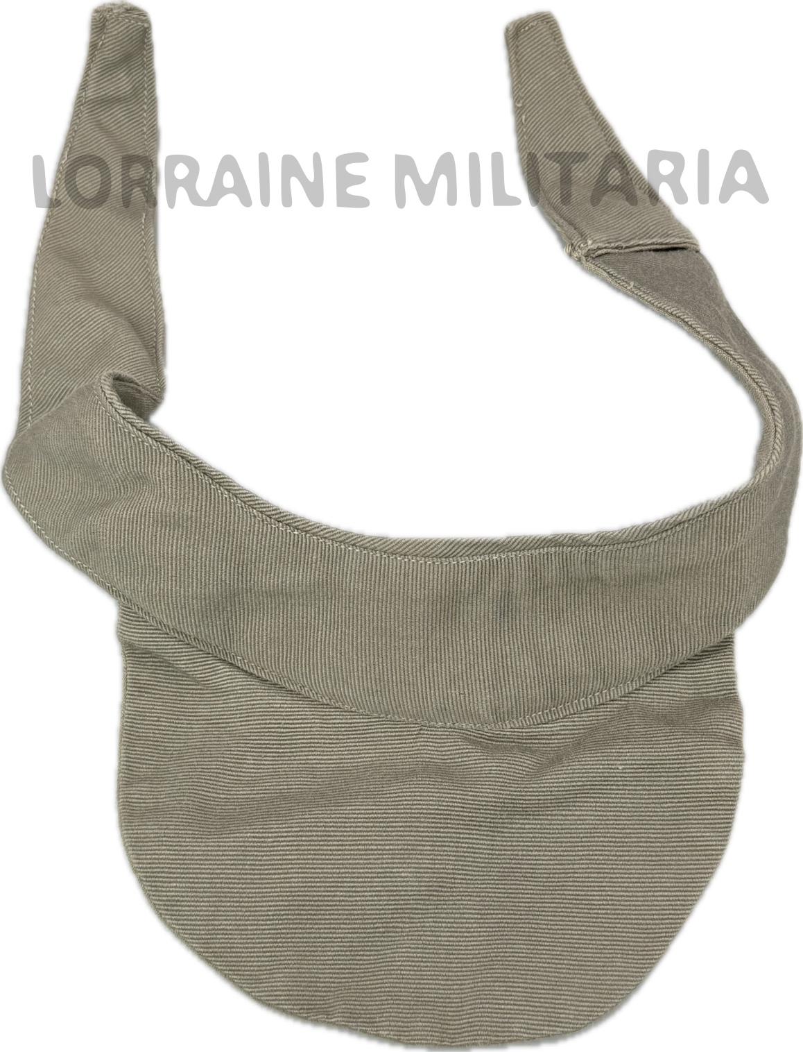 militaria : CRAVATE REGLEMENTAIRE ALLEMANDE TROUPE COTON FELDGRAU